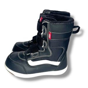 Vans Kids' Snow-Cruiser V Vansguard boots in Black and White Big Kids Size 1 Boy